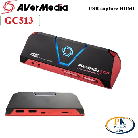 USB Capture thiết bị ghi hình livestream HDMI 1080P USB Avermedia GC513