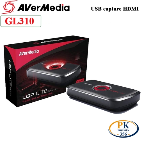 USB Capture thiết bị ghi hình livestream HDMI 1080P USB Avermedia GL310