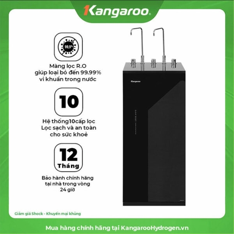 Máy lọc nước Kangaroo KG116i – 10 lõi, Mẫu 2024
