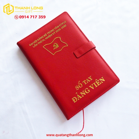 Sổ da cao cấp Đảng Viên