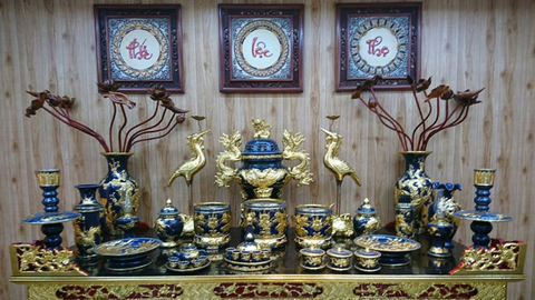 Đèn Thờ Đồng – Tôn Vinh Nghệ Thuật Và Tâm Linh Trong Không Gian Thờ Cúng