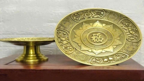 Mâm bồng đồng đẹp mê hồn: Bật mí địa chỉ mua hàng uy tín