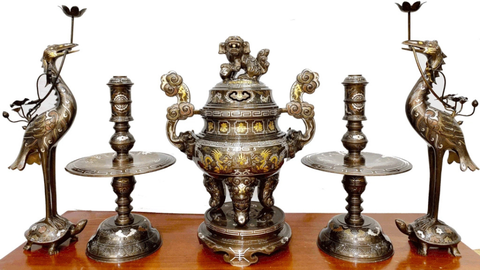 Sự Kỳ Diệu Từ Bộ Ngũ Sự Bằng Đồng: Linh Hồn Phong Thủy