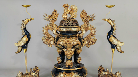 Cách Bài Trí Hạc Đồng Để Tăng Vượng Khí Gia Đình