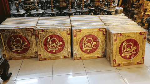 Tuyệt Tác Tranh Đồng Chữ Lộc: Mang Tài Lộc Đến Mọi Nhà