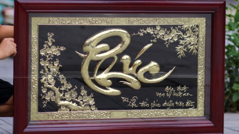 Tranh Đồng Chữ Phúc Tinh Xảo – Nghệ Thuật Truyền Thống Việt Nam