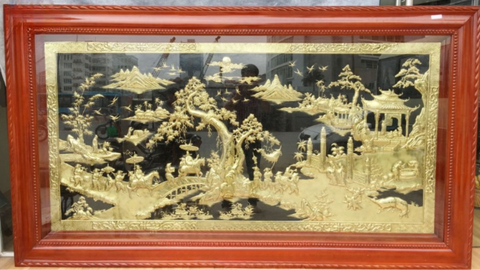 Tranh Đồng Tinh Xảo – Sản Phẩm Thể Hiện Đỉnh Cao Nghệ Thuật Chạm Khắc