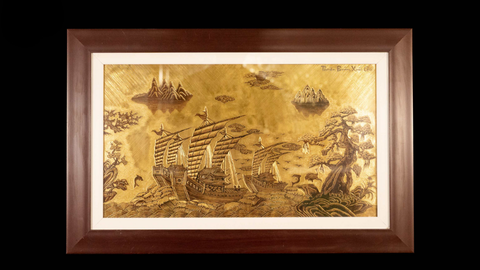 Tranh đồng phong thủy khắc logo – Quà tặng doanh nghiệp mang lời chúc hưng thịnh và phát triển bền vững