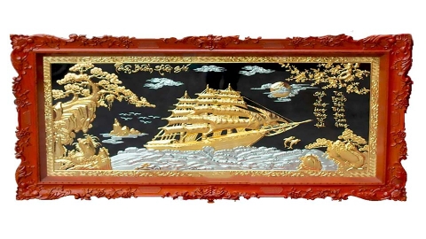 Tranh Thuận Buồm Xuôi Gió Bằng Đồng: Phong Thủy Cát Tường, Dẫn Lối Thành Công Và Thịnh Vượng