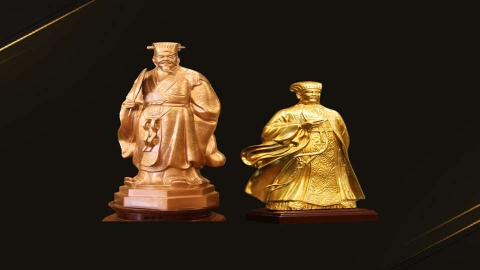 Hơi Thở Lịch Sử Trong Tượng Đồng Gia Cát Lượng – Vị Quân Sư Muôn Đời