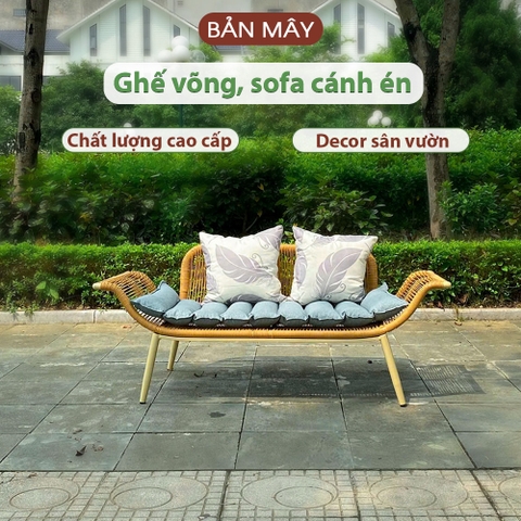 Ghế võng sofa cánh én