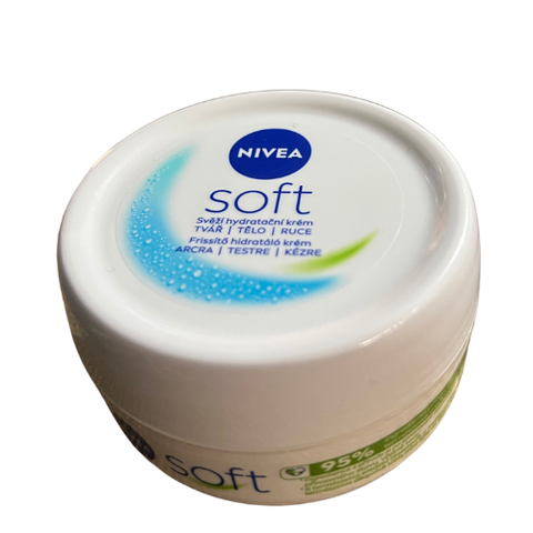 Kem dưỡng ẩm Nivea Soft Face Body Hands, 100ml