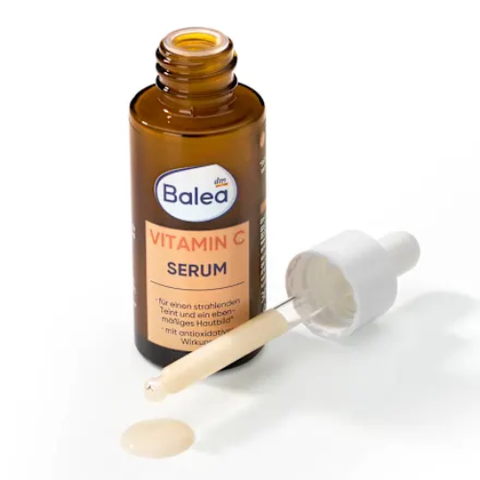 Serum dưỡng trắng da,đều màu, giảm thâm nám Balea Vitamin C, 30ml