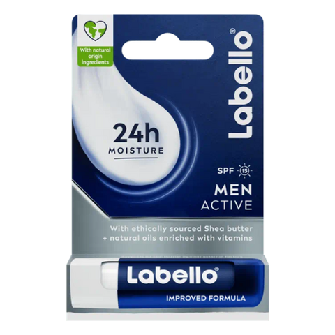 Son dưỡng môi Labello Men Active cho Nam giới, 4.8g