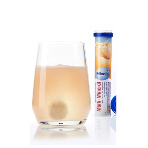 Viên sủi Mivolis Multi-Mineral bổ sung khoáng chất, 20 viên