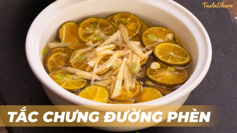 Hướng dẫn cách làm tắc chưng đường phèn trị ho và những lưu ý cần biết khi thực hiện