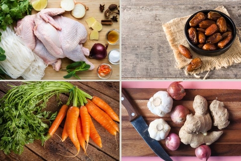 Cách làm gà om chà là đơn giản