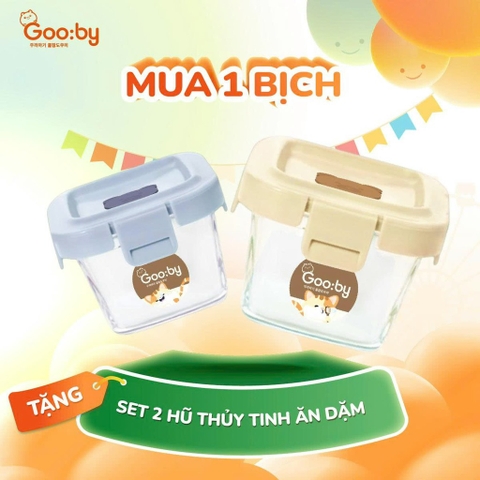 q. set 2 hộp thủy tinh trữ đông gooby ( 1 )
