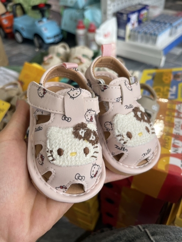 Dép tập đi kitty hồng ( 17-21)