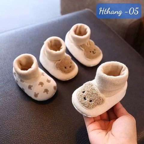 Gày tất hình gấu be