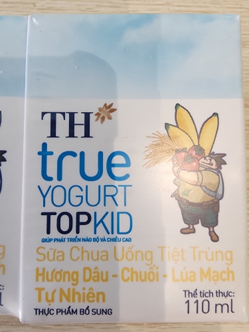 SUTT Topkid Dâu, Cam, Lúa Mạch 110ml