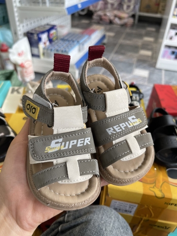 Sandan kem phối xám Super bé trai ( 17-21)