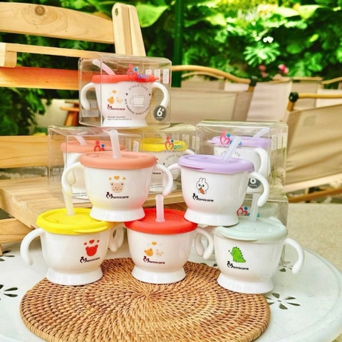 Cốc tập hút 3 giai đoạn Kichi 150ml ( 6m+)