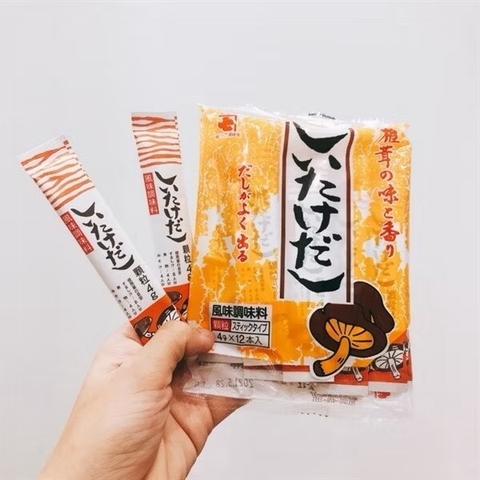 Hạt nêm nấm Shitake Nhật ( 10 gói nhỏ/gói)