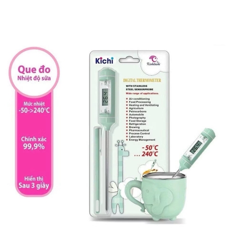 Dụng cụ đo nhiệt độ sữa/nước Kichi