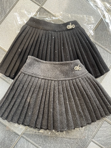 Chân váy dạ xoè xếp li (90-130)