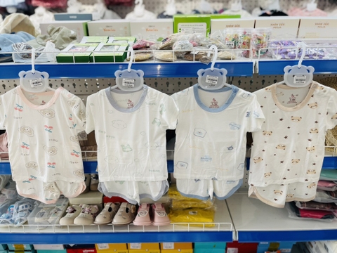 Bộ cộc cài vai Noubaby( 1m-18m)