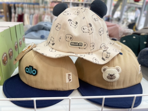 Mũ chìa allo+ vành gấu nhỏ