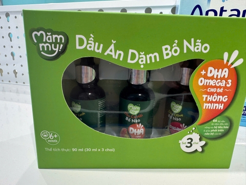 Sét dầu ăn cho bé (3 chai)