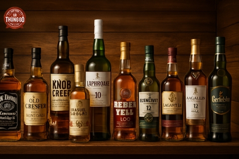 Cách đọc nhãn chai rượu whisky một cách chính xác