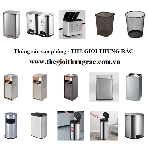 Những lưu ý khi chọn thùng rác văn phòng đẹp - THẾ GIỚI THÙNG RÁC