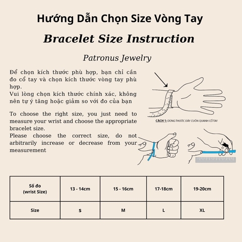 Vòng tay citrine phối charm bạc 925 De Luna