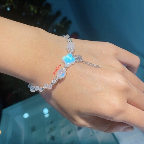 Vòng Tay Spring Moonstone De Luna