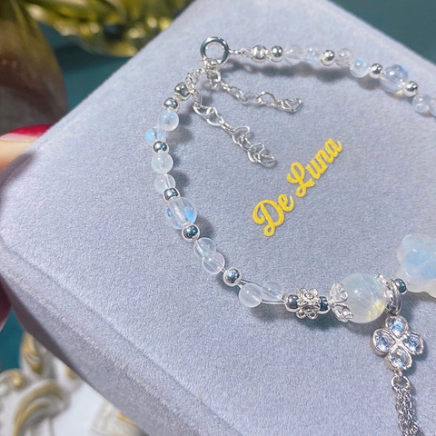 Vòng Tay Spring Moonstone De Luna