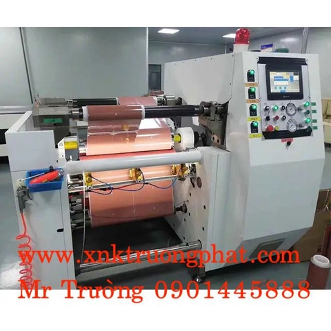 Máy Chia Cuộn Màng Nhôm Tự Động Cao Tốc