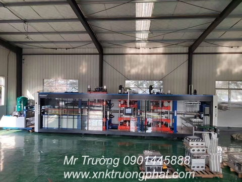 Xuất máy hút định hình liên hoàn 3 trạm 4 trạm Máy Móc Trường Phát