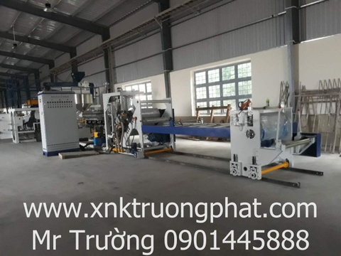 LẮP ĐẶT CHUYỂN GIAO DÂY CHUYỀN MÁY CÁN MÀNG PP PS