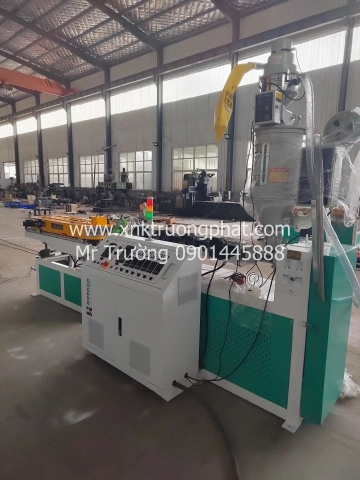 máy đùn ống ruột gà pp pe giá rẻ Trường Phát