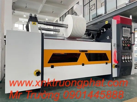 Máy chia cuộn giấy tự động