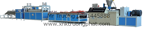 máy đùn nhựa Tấm ốp nhựa  PVC  (khổ 400mm)