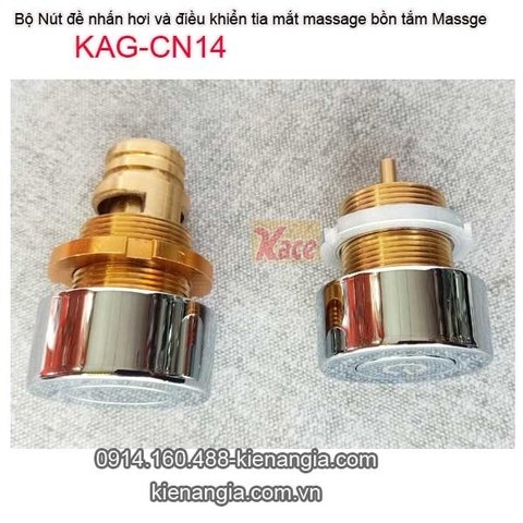 Bộ nút nhấn hơi và điều chỉnh tia nước  bồn tắm massage KAG-CN14