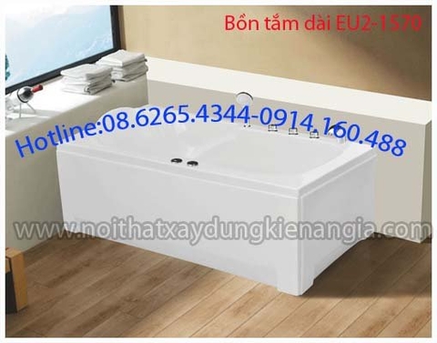 Bồn tắm dài chân yếm Acrylic EUROCA EU2-1570