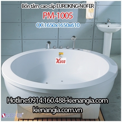 Bồn tắm tròn masage Nofer PM1005