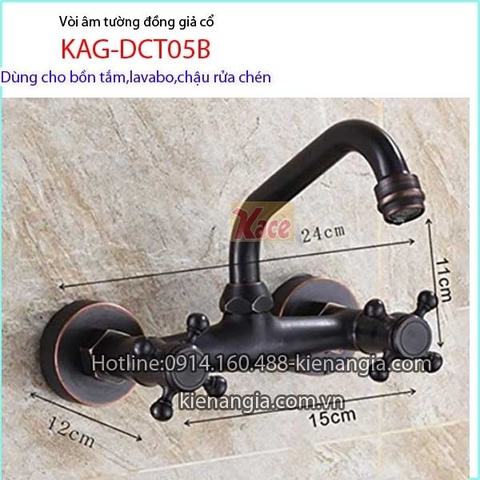 Vòi âm tường bồn tắmlavabochậu rửa KAG-DCT05B