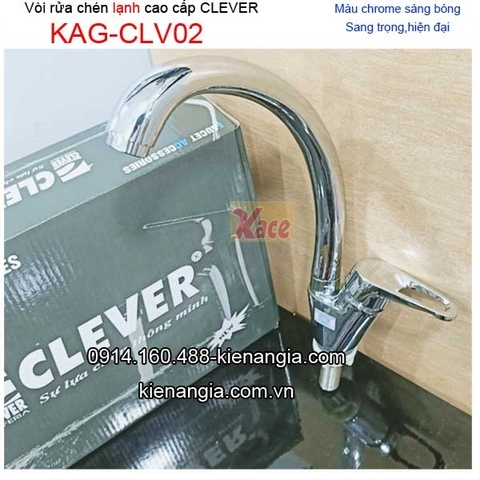Vòi rửa chén lạnh gật gù cao cấp Clever-KAG-CLV02