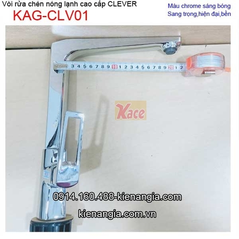Vòi rửa chén nóng lạnh cao cấp Clever-KAG-CLV01